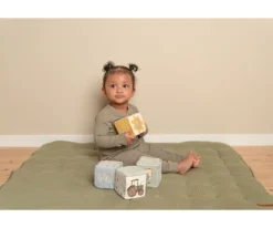 Niños Little Dutch 4 Cubos Apilables Blanditos Little Farm