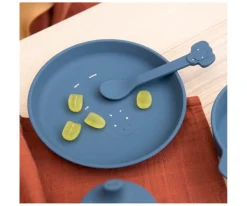 Trixie 2 Cucharas Silicona Mrs. Elephant^ Cubiertos Infantiles