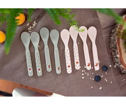 Lassig 4 Cucharita Eco Little Forest Rabbit^ Cubiertos Infantiles