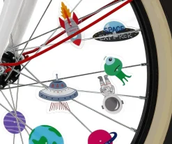 Niños Legami 30 Decoraciones para Radios de Bicicleta Space