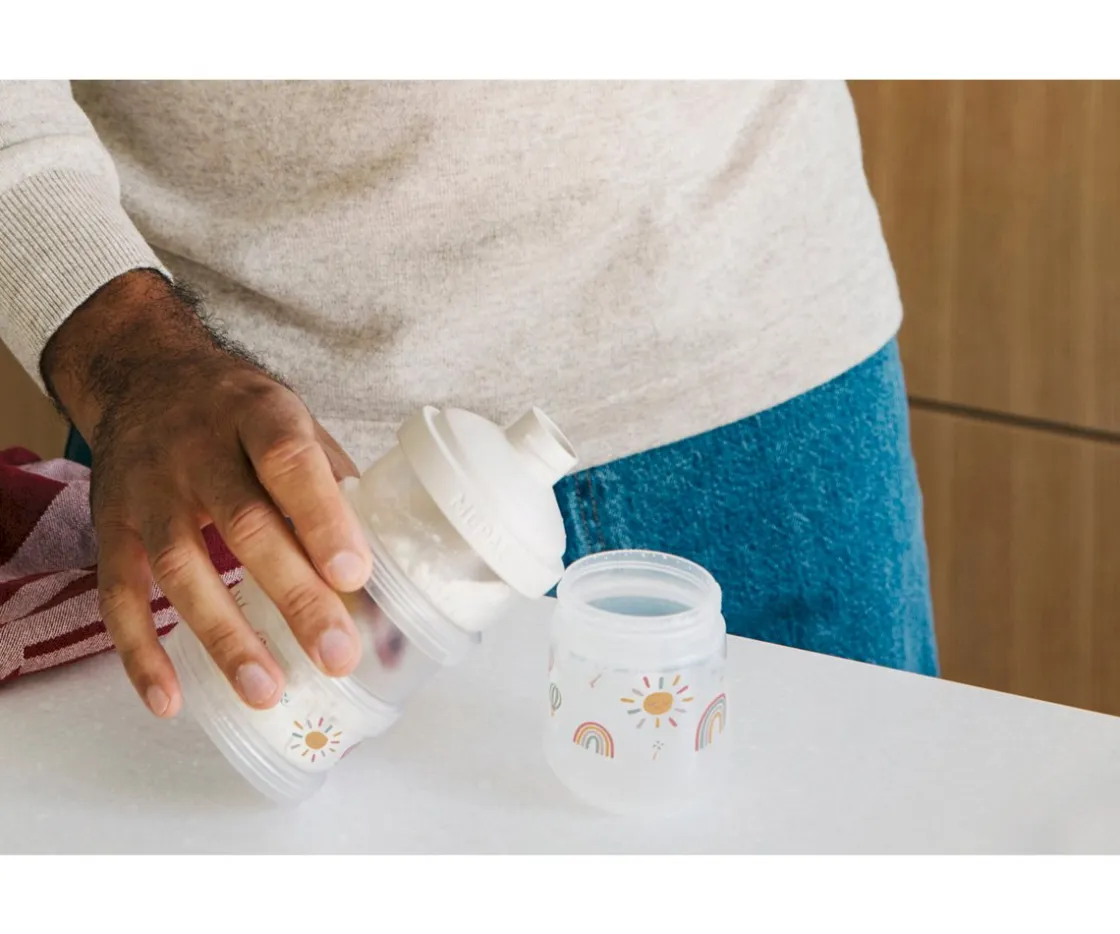 Mepal 3 Dosificadores Leche en Polvo Mio Sunshine & Rainbow^ Lactancia