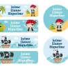 Tutete 25 Etiquetas para Ropa Pirata^ Etiquetas Personalizadas