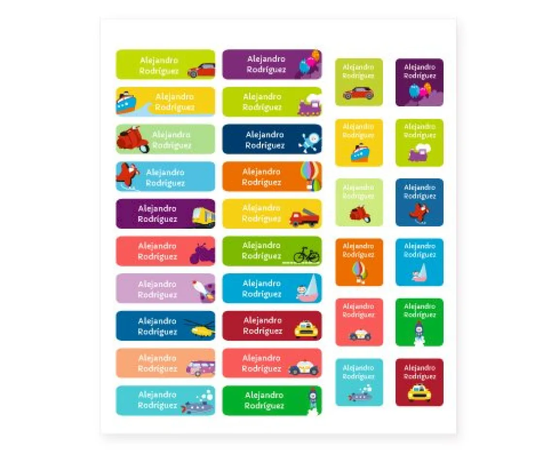 Tutete 32 Etiquetas para Ropa Rum Rum^ Etiquetas Personalizadas