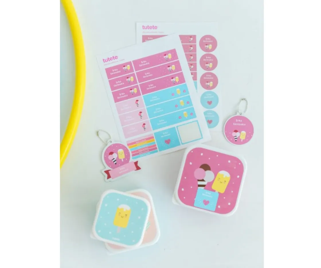 Tutete 25 Etiquetas para Ropa Sugary