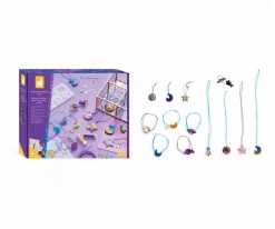 Niños Janod 14 Joyas Galácticas de Resina para Crear
