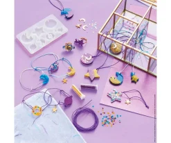 Niños Janod 14 Joyas Galácticas de Resina para Crear