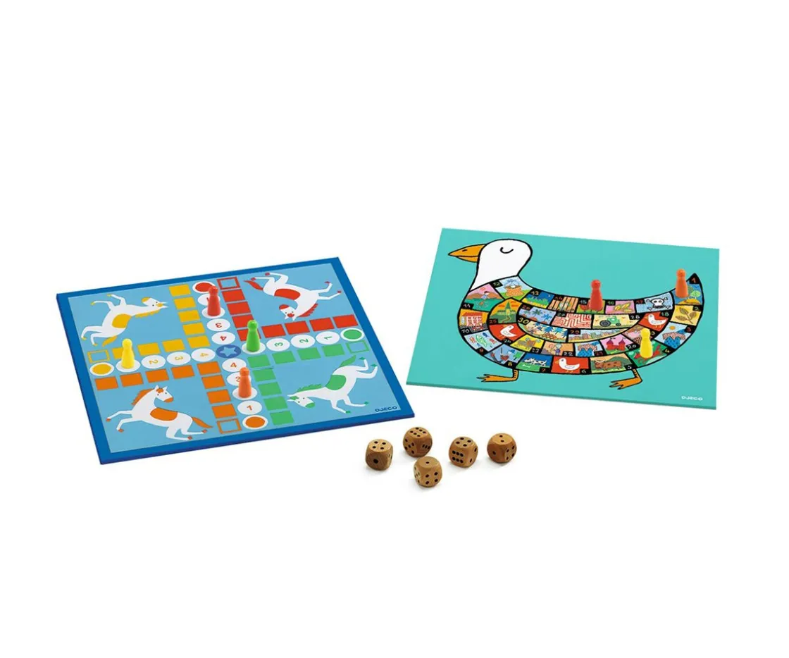 Niños Djeco 12 Juegos Clásicos