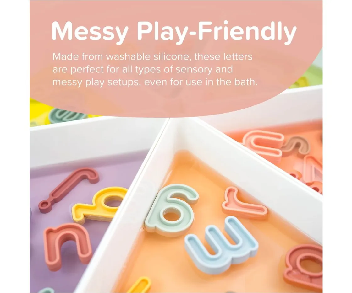 Niños Inspire My Play 26 Letras Minúsculas de Silicona