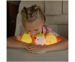 Mary's 3 Lámparas Nocturas LED RGB Frutas^ Iluminación