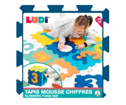 Niños Ludi 9 Losas de Espuma Números