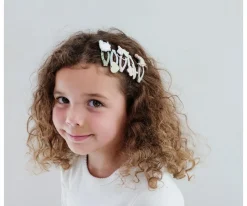 Mimi & Lula 5 Mini Clips de Pelo Clic Clacs Farm Animal^ Accesorios De Pelo