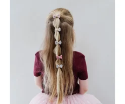 Mimi & Lula 8 Mini Coleteros Tinkerbell Velvet Bow^ Accesorios De Pelo