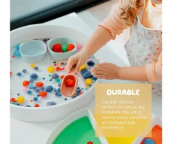 Niños Inspire My Play 4 Mini Palas de Silicona Pastel