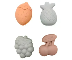 Play and store 4 Moldes de Arena Fruits con Bolsa^ Juguetes De Playa