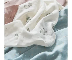 Done by Deer 2 Muselinas GOTS Lalee Sand^ Muselinas Bebé