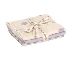 Lassig 3 Muselinas Tiny Team Pastel Lilac^ Muselinas Bebé
