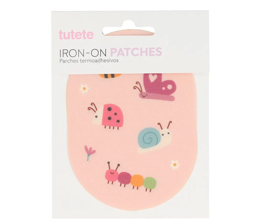 Tutete 2 Parches Termoadhesivos para Ropa Bugs^ Colecciones Vuelta Al Cole