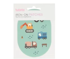 Tutete 2 Parches Termoadhesivos para Ropa Trucks^ Colecciones Vuelta Al Cole
