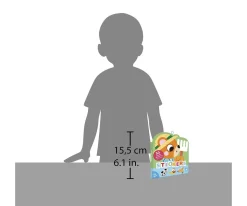 Niños Janod 50 Pegatinas Animales de Granja Grandes