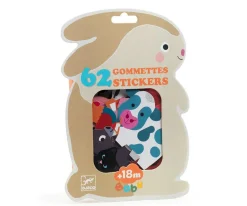 Niños Djeco 62 Pegatinas Baby Animales de la Granja