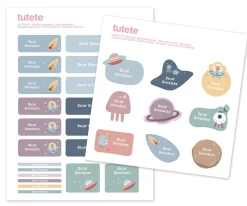 Tutete 29 Pegatinas para Objetos The Martians