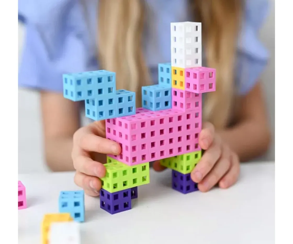 Niños Meli 300 Piezas Cube EDU Pastel