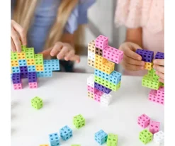 Niños Meli 50 Piezas de Construcción Classic CUBE Pink