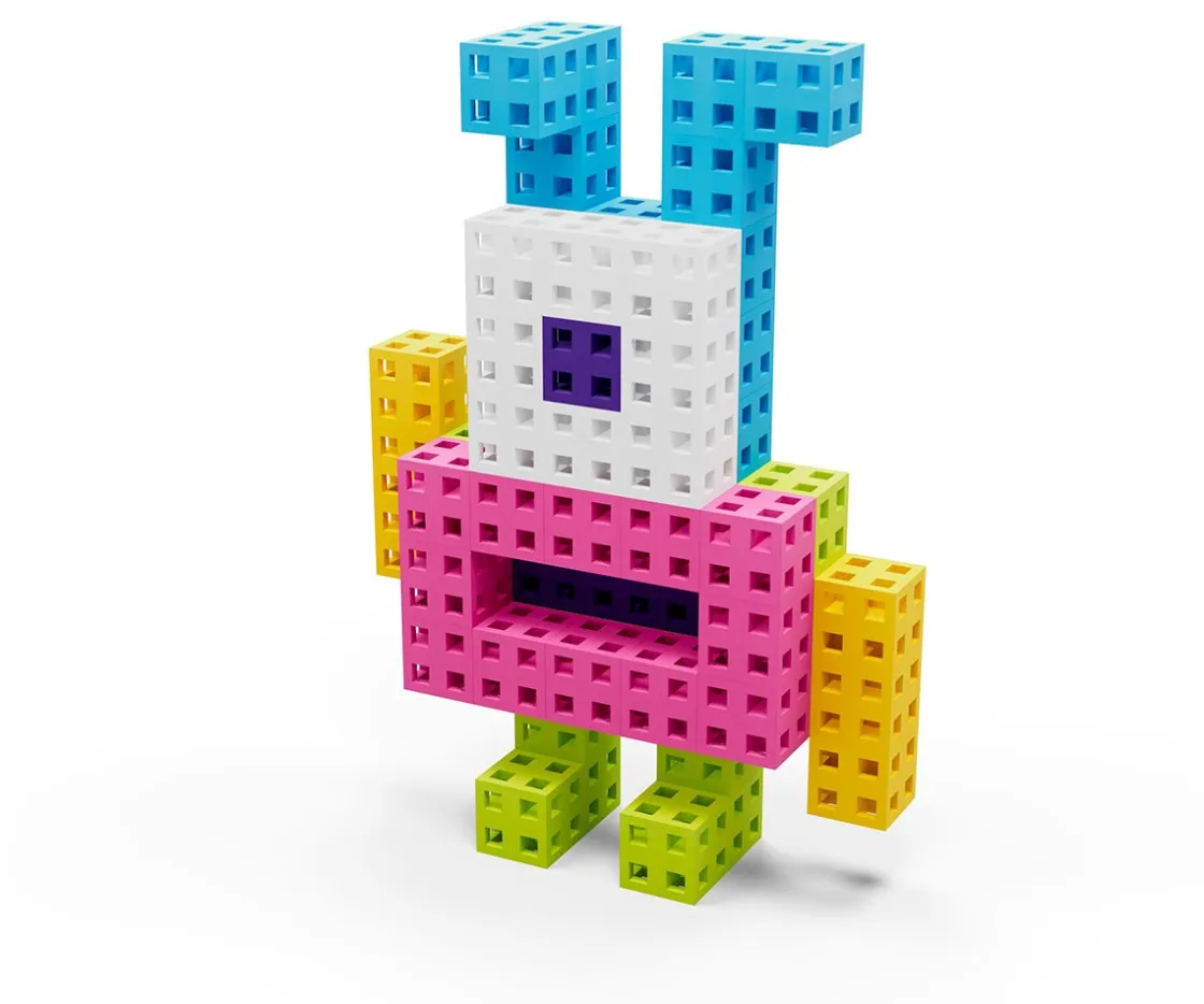 Niños Meli 200 Piezas de Construcción Classic CUBE Pink