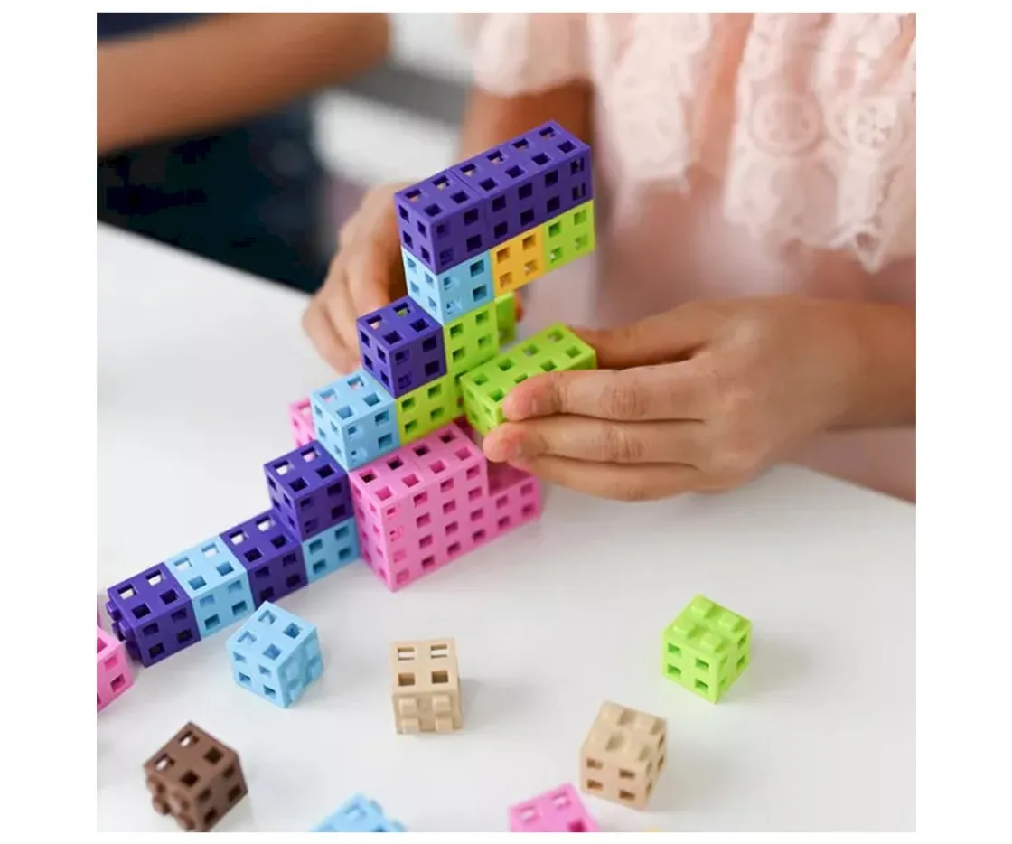 Niños Meli 200 Piezas de Construcción Classic CUBE Pink