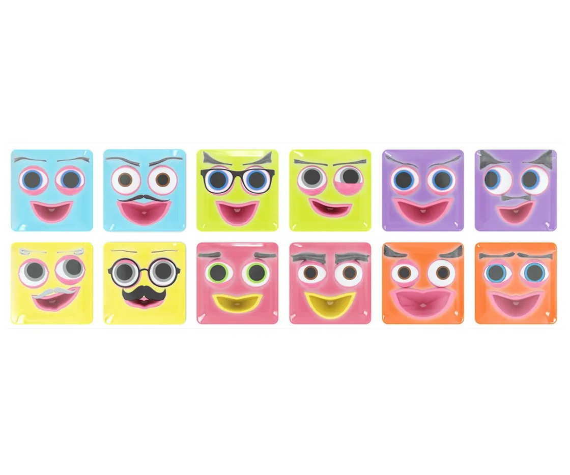 Niños Meli 12 Piezas Emoti Happy