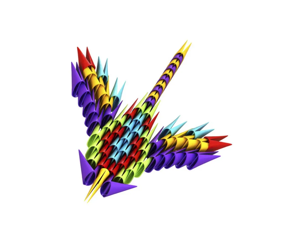 Niños Meli 250 Piezas Gami