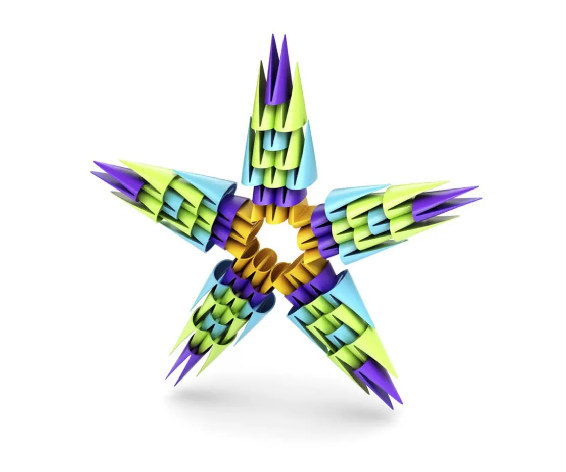 Niños Meli 250 Piezas Gami