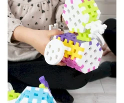 Niños Meli 70 Piezas Maxi Pink Constructor