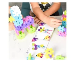 Niños Meli 110 Piezas Maxi Pink Travel Box