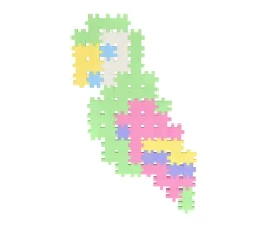 Niños Meli 400 Piezas Minis Pastel