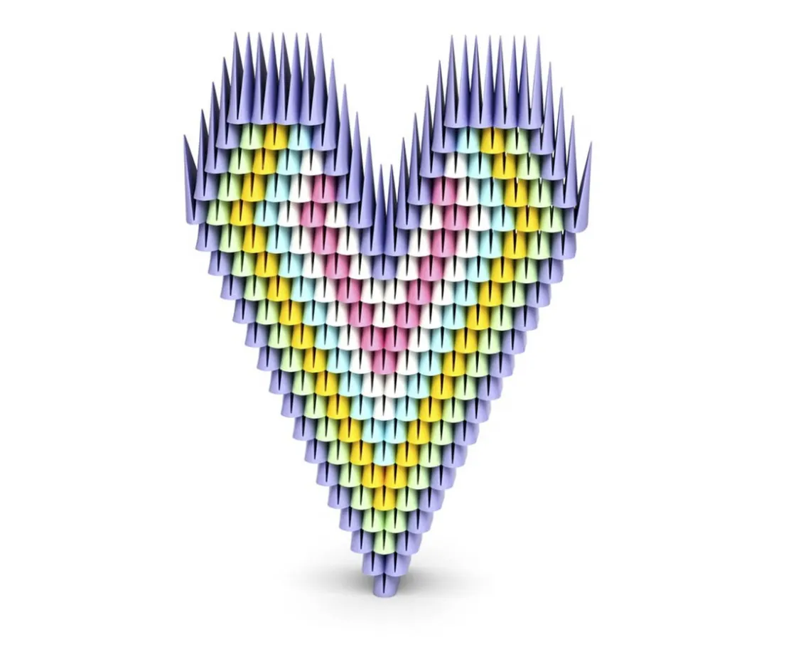 Niños Meli 1.000 Piezas Pastel Gami