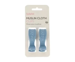Tutete 2 Pinzas para Muselinas Niágara^ Muselinas Bebé
