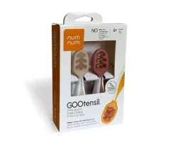 NumNum 2 Pre-Cucharas Num Num Beige/Mauve^ Baby Led Weaning