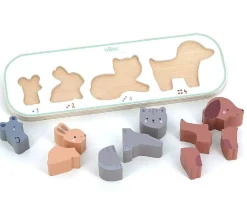 Niños Vilac 1,2,3 Puzzle Animales Aprendo a Contar