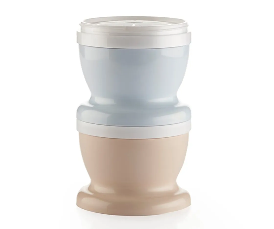 Thermobaby 2 Recipientes de Comida + Cuchara Azul^ Fiambreras Infantiles