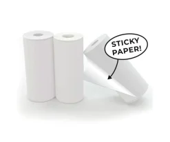 Niños Hoppstar 3 Rollos de Papel Adhesivo para Cámara Artist