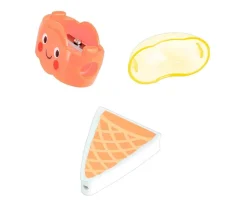 moses 1 Unidad Sacapuntas y Goma de Helado Be Happy^ Material Escolar