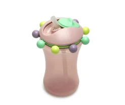 Melii Abacus Sippy Vaso con Pajita Pink^Niños Vasos Para Bebés Y Niños