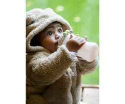 Melii Abacus Sippy Vaso con Pajita Pink^Niños Vasos Para Bebés Y Niños