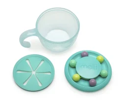 Melii Abacus Snacks Taza Dispensadora Blue