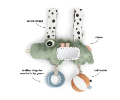 Niños Done by Deer Actividades con Espejo Sensorial Croco