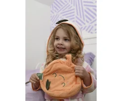 The Cotton Cloud Albornoz Mandy Mandarine 6-12Meses Personalizable^Niños Toallas