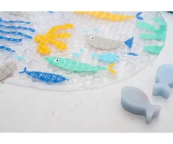 Olmitos Alfombra Antideslizante Baño Ocean^Niños Accesorios De Baño
