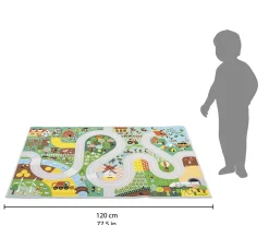 Janod Alfombra con Circuito Campiña Cross Roads