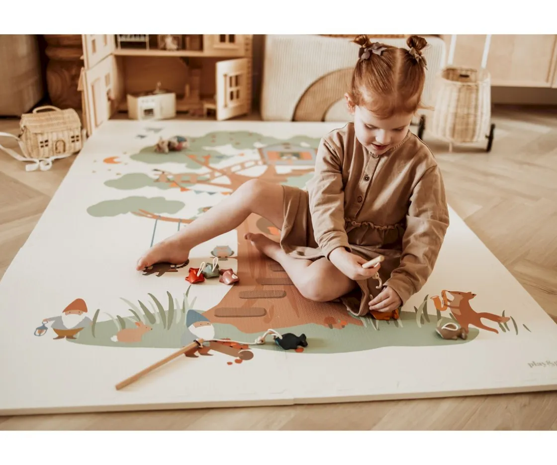Play & Go Alfombra de Juegos Tiloo Puzzle Treehouse